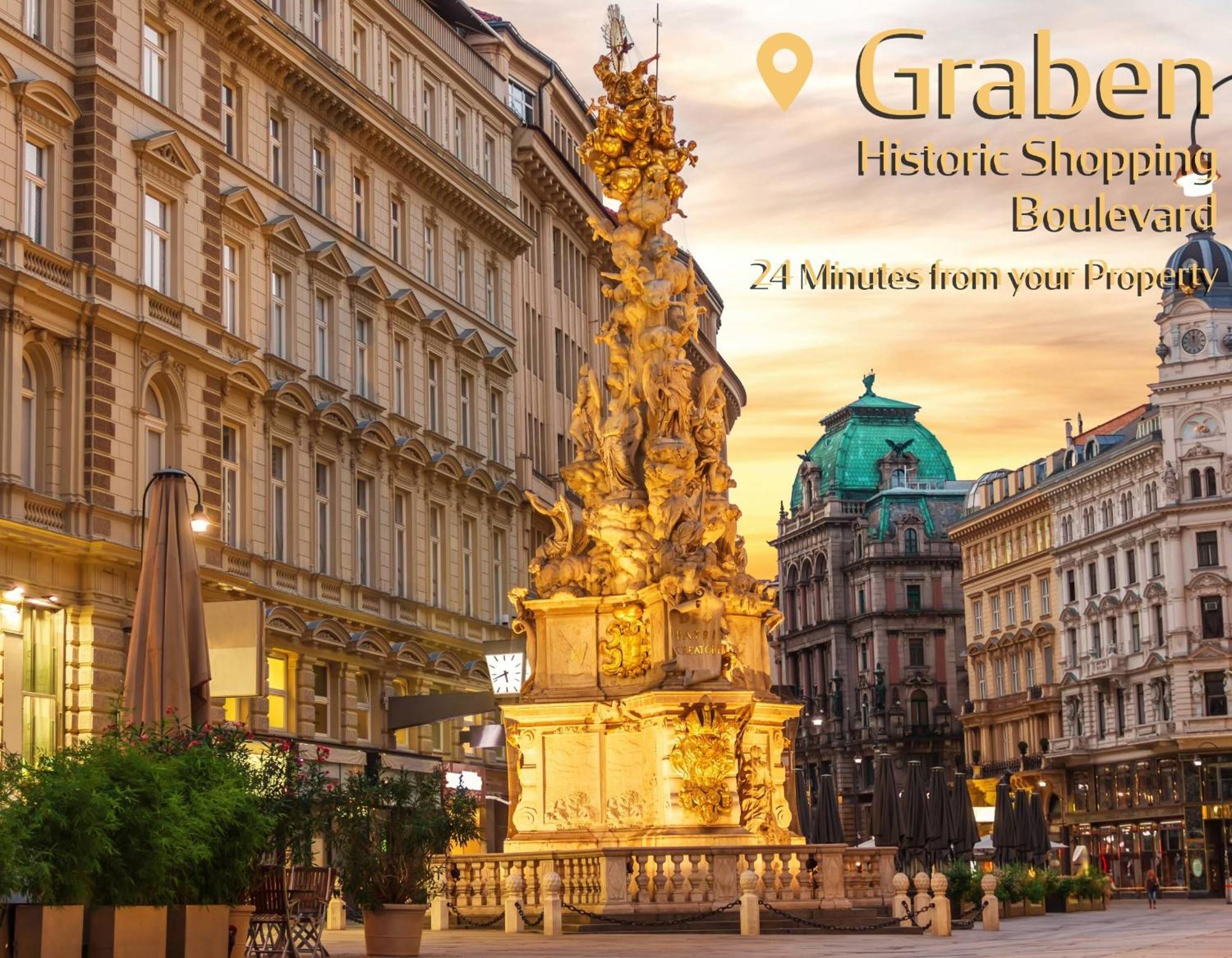 Joyful 2Br Shared Apt Near Millenium Tower & Danube River Viena Exterior foto